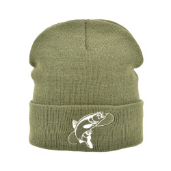 HERIX 107 Bonnet à revers avec broderie chasse | Herman Belgium