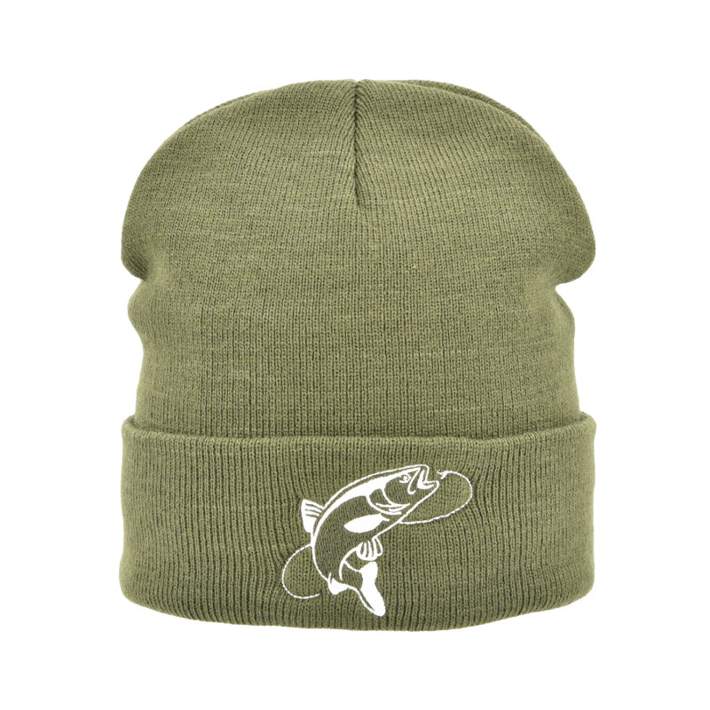 HERIX 107 Bonnet à revers avec broderie chasse | Herman Belgium