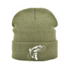 HERIX 107 Bonnet à revers avec broderie chasse | Herman Belgium