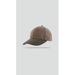 BUFFY Casquette baseball en tissu tweed | Herman Belgium