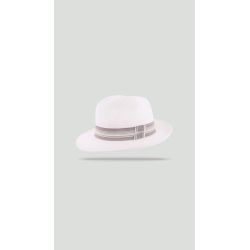 FIRENZE Chapeau grand bord relevé en paille | Herman Belgium