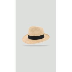 TULUM Chapeau grand bord en paille raphia | Herman Belgium