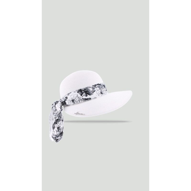 TOBAGO Casquette en paille papier cousue | Herman Belgium