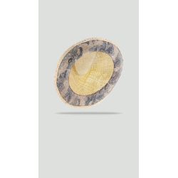 COLMAN Chapeau petit bord en paille raphia | Herman Belgium