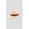 COLMAN Chapeau petit bord en paille raphia | Herman Belgium
