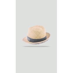 COLMAN Chapeau petit bord en paille raphia | Herman Belgium