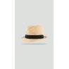 COLMAN Chapeau petit bord en paille raphia | Herman Belgium