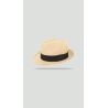 COLMAN Chapeau petit bord en paille raphia | Herman Belgium