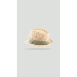 COLMAN Chapeau petit bord en paille raphia | Herman Belgium