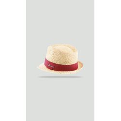 COLMAN Chapeau petit bord en paille raphia | Herman Belgium