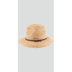 PARAISO Chapeau grand bord en raphia naturel | Herman Belgium