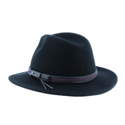 HERIX 023 Chapeau en feutre grand bord coupé | Herman Belgium