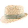 COLMAN Chapeau petit bord en paille raphia | Herman Belgium