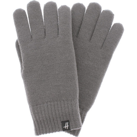 Gants Herman homme en maille unie doublés en teddy plush