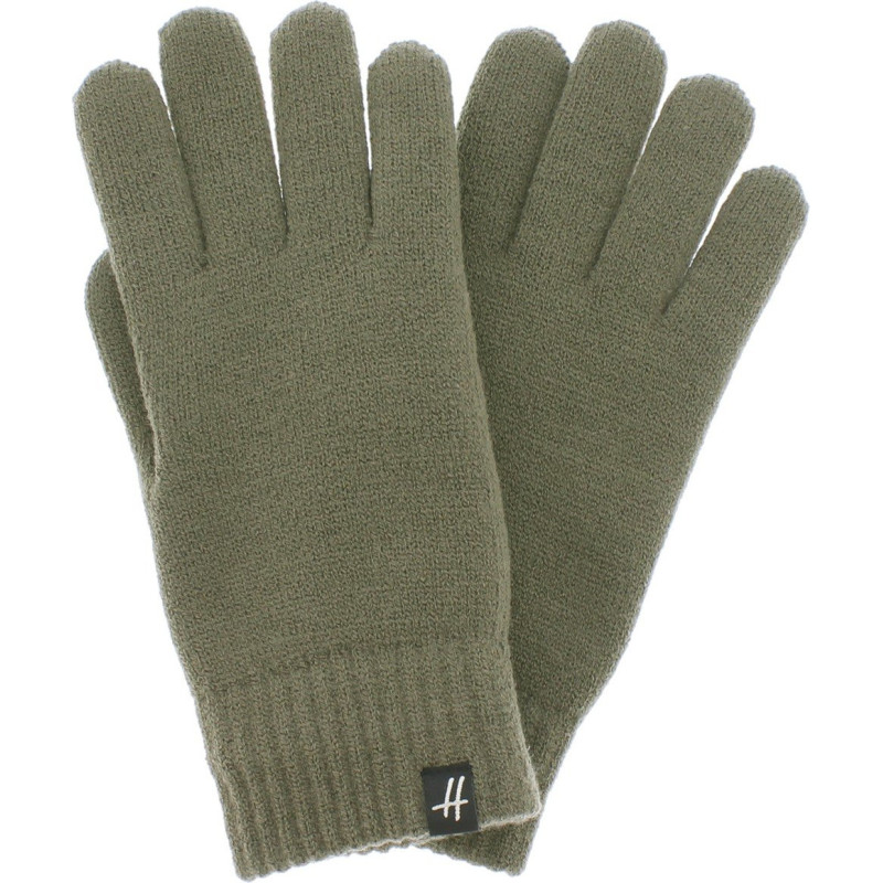 ALASKA Gants homme en maille unie doublés | Herman Belgium