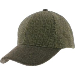 BUFFY Casquette baseball en tissu tweed | Herman Belgium