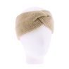 HERIX 002 Bandeau adulte uni en torsade | Herman Belgium
