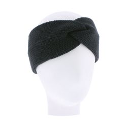 HERIX 002 Bandeau adulte uni en torsade | Herman Belgium