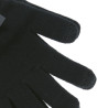 HERIX 018 Gant en maille extensible noir avec | Herman Belgium
