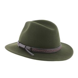 HERIX 023 Chapeau en feutre grand bord coupé | Herman Belgium