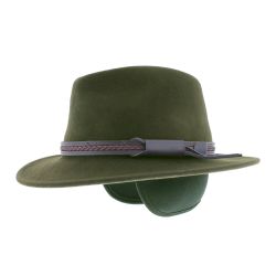 HERIX 023 Chapeau en feutre grand bord coupé | Herman Belgium